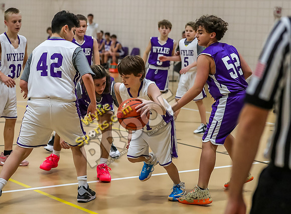 12-14-23 Wylie East Jr High vs Wylie West Jr High 7th Grade B Team RK-65