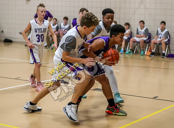 12-14-23 Wylie East Jr High vs Wylie West Jr High 7th Grade B Team RK-95