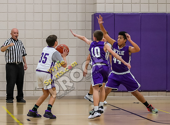 12-14-23 Wylie East Jr High vs Wylie West Jr High 7th Grade B Team RK-99