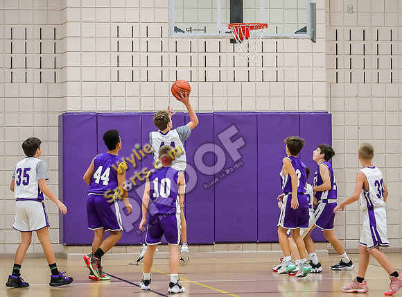 12-14-23 Wylie East Jr High vs Wylie West Jr High 7th Grade B Team RK-100