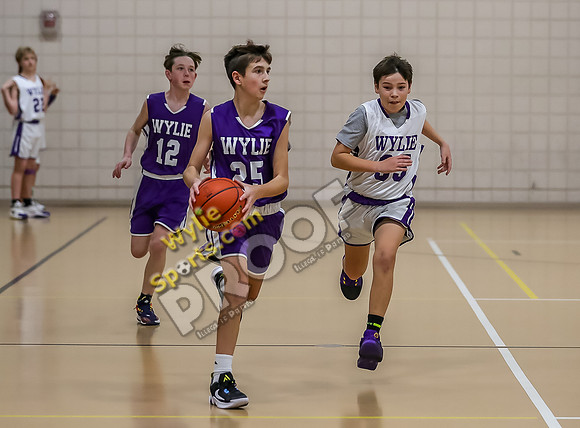 12-14-23 Wylie East Jr High vs Wylie West Jr High 7th Grade B Team RK-109