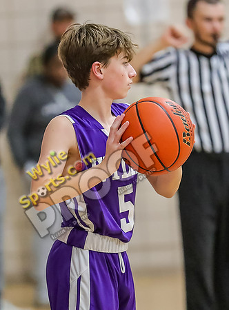 12-14-23 Wylie East Jr High vs Wylie West Jr High 7th Grade B Team RK-137