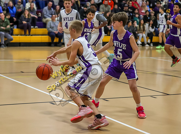 12-14-23 Wylie East Jr High vs Wylie West Jr High 7th Grade B Team RK-140