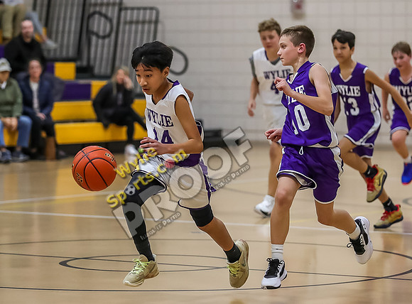 12-14-23 Wylie East Jr High vs Wylie West Jr High 7th Grade B Team RK-144