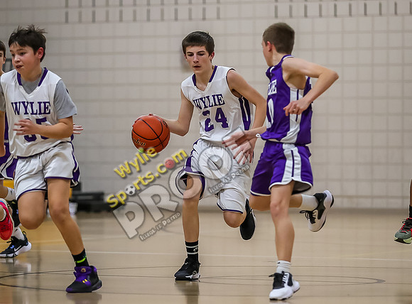 12-14-23 Wylie East Jr High vs Wylie West Jr High 7th Grade B Team RK-160