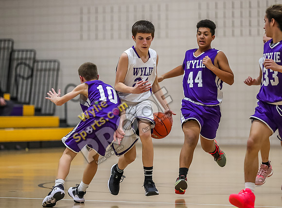 12-14-23 Wylie East Jr High vs Wylie West Jr High 7th Grade B Team RK-161