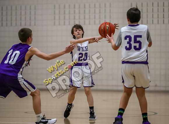 12-14-23 Wylie East Jr High vs Wylie West Jr High 7th Grade B Team RK-167