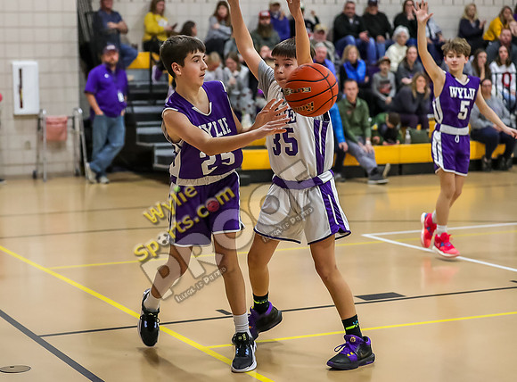 12-14-23 Wylie East Jr High vs Wylie West Jr High 7th Grade B Team RK-173