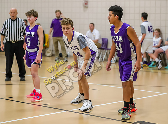 12-14-23 Wylie East Jr High vs Wylie West Jr High 7th Grade B Team RK-197