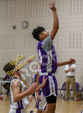 12-14-23 Wylie East Jr High vs Wylie West Jr High 7th Grade A Team RK-14