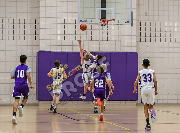 12-14-23 Wylie East Jr High vs Wylie West Jr High 7th Grade A Team RK-34
