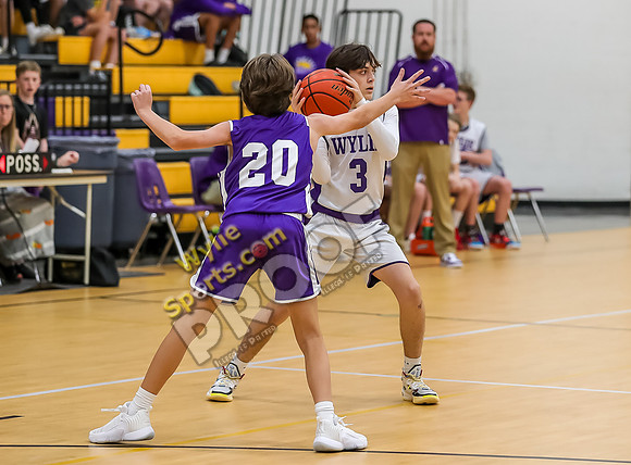 12-14-23 Wylie East Jr High vs Wylie West Jr High 8th Grade B Team RK-23