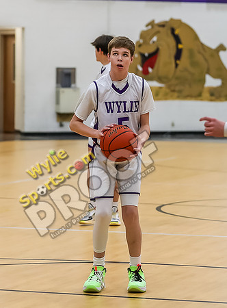 12-14-23 Wylie East Jr High vs Wylie West Jr High 8th Grade B Team RK-33