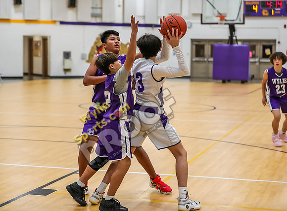 12-14-23 Wylie East Jr High vs Wylie West Jr High 8th Grade B Team RK-40