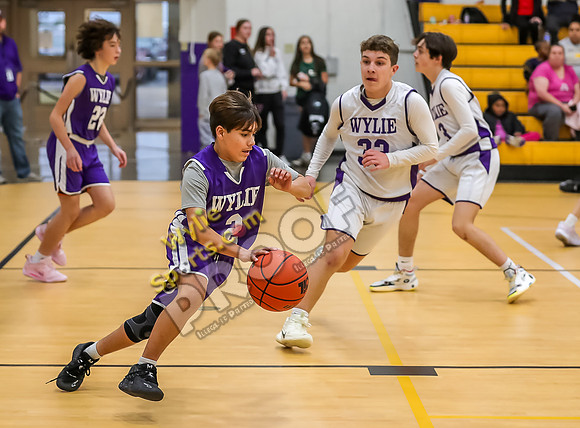 12-14-23 Wylie East Jr High vs Wylie West Jr High 8th Grade B Team RK-55