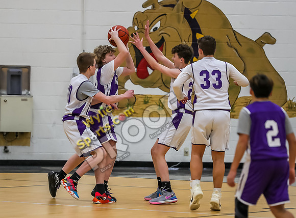 12-14-23 Wylie East Jr High vs Wylie West Jr High 8th Grade B Team RK-57