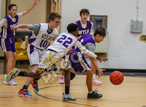 12-14-23 Wylie East Jr High vs Wylie West Jr High 8th Grade B Team RK-62