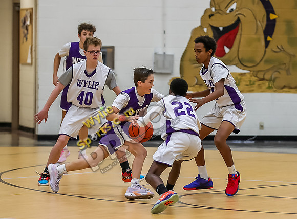 12-14-23 Wylie East Jr High vs Wylie West Jr High 8th Grade B Team RK-67
