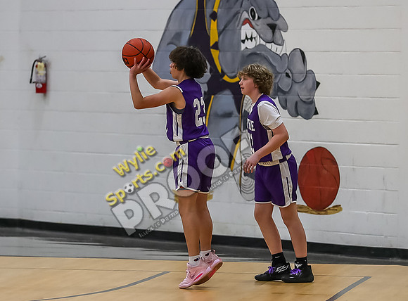12-14-23 Wylie East Jr High vs Wylie West Jr High 8th Grade B Team RK-70