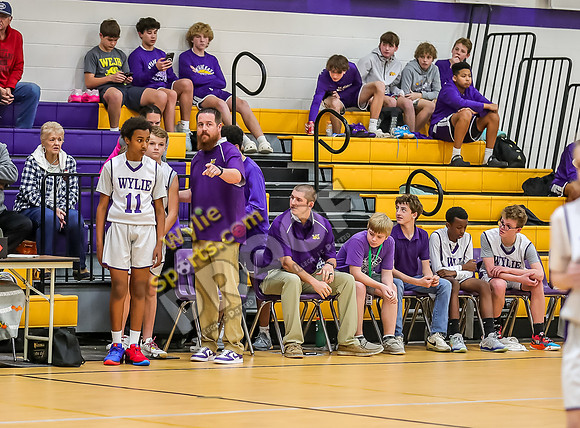 12-14-23 Wylie East Jr High vs Wylie West Jr High 8th Grade B Team RK-89