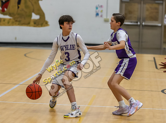 12-14-23 Wylie East Jr High vs Wylie West Jr High 8th Grade B Team RK-100
