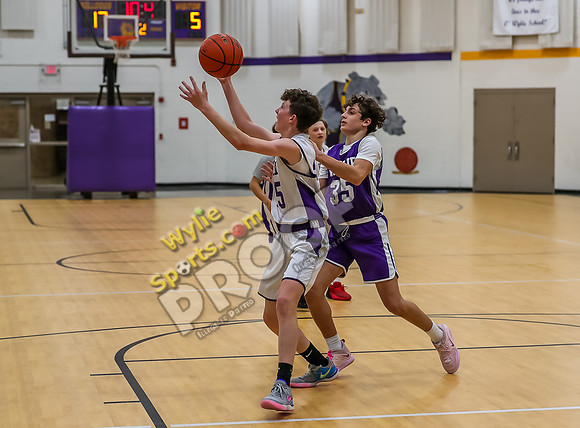 12-14-23 Wylie East Jr High vs Wylie West Jr High 8th Grade B Team RK-117