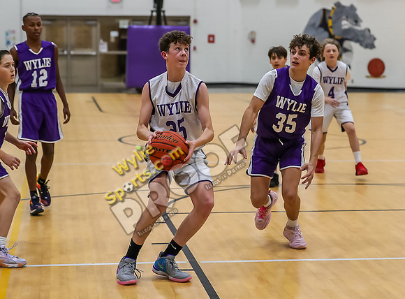12-14-23 Wylie East Jr High vs Wylie West Jr High 8th Grade B Team RK-118