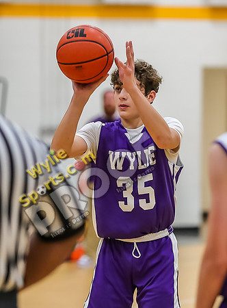 12-14-23 Wylie East Jr High vs Wylie West Jr High 8th Grade B Team RK-127