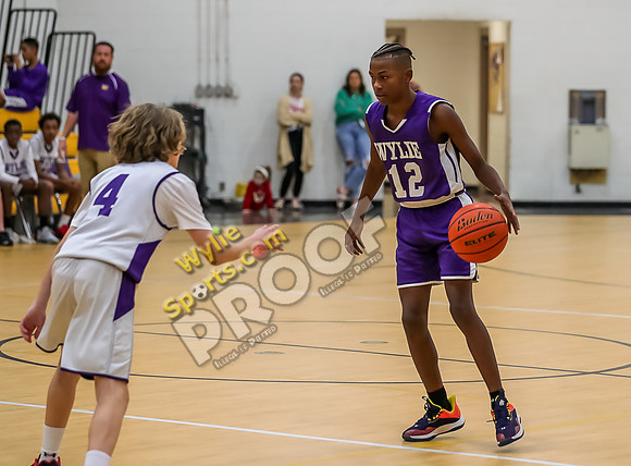 12-14-23 Wylie East Jr High vs Wylie West Jr High 8th Grade B Team RK-146