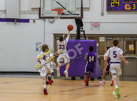 12-14-23 Wylie East Jr High vs Wylie West Jr High 8th Grade B Team RK-160