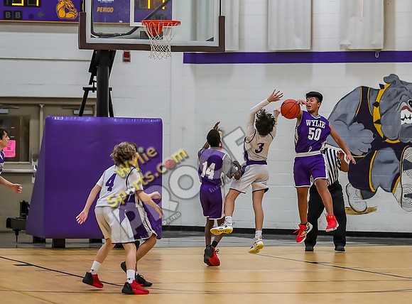 12-14-23 Wylie East Jr High vs Wylie West Jr High 8th Grade B Team RK-182