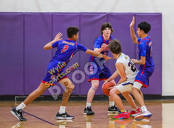 01-23-24 Wylie Freshman Boys Basketball vs Cooper RK-136