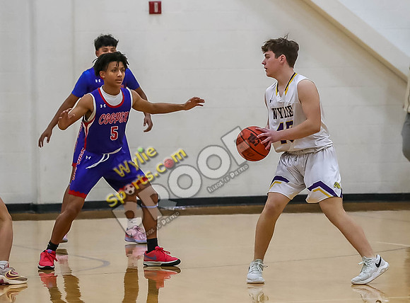 01-23-24 Wylie Freshman Boys Basketball vs Cooper RK-151