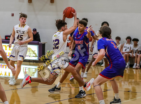 01-23-24 Wylie Freshman Boys Basketball vs Cooper RK-268