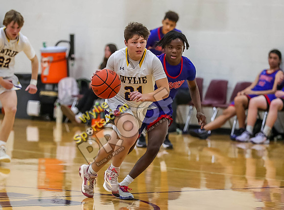01-23-24 Wylie Freshman Boys Basketball vs Cooper RK-278