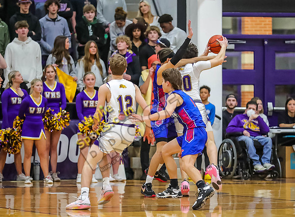 01-23-24 Wylie Varsity Boys Basketball vs Cooper RK-74