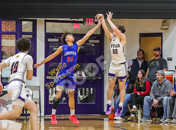 01-23-24 Wylie Varsity Boys Basketball vs Cooper RK-100