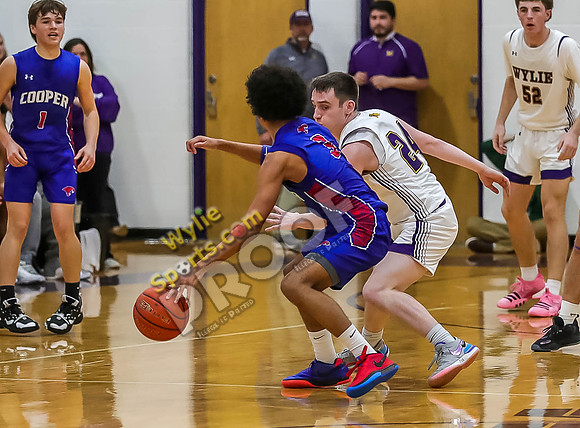 01-23-24 Wylie Varsity Boys Basketball vs Cooper RK-160