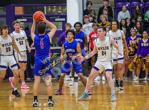 01-23-24 Wylie Varsity Boys Basketball vs Cooper RK-247