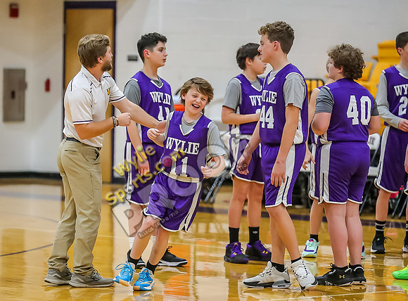 01-29-24 Wylie East vs Wylie West 7th Grade B Boys Basketball RK-2
