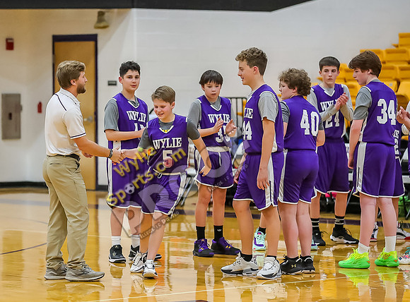 01-29-24 Wylie East vs Wylie West 7th Grade B Boys Basketball RK-1