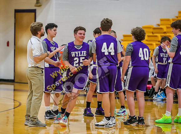 01-29-24 Wylie East vs Wylie West 7th Grade B Boys Basketball RK-9