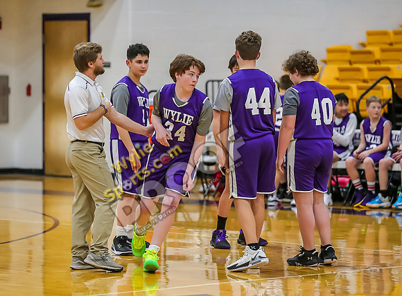 01-29-24 Wylie East vs Wylie West 7th Grade B Boys Basketball RK-11