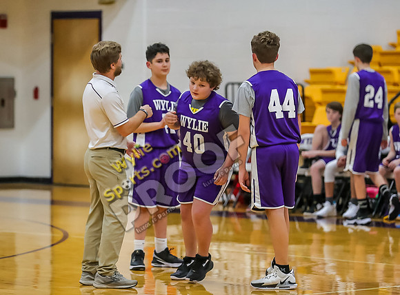 01-29-24 Wylie East vs Wylie West 7th Grade B Boys Basketball RK-13