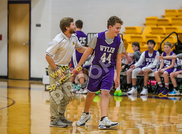 01-29-24 Wylie East vs Wylie West 7th Grade B Boys Basketball RK-15
