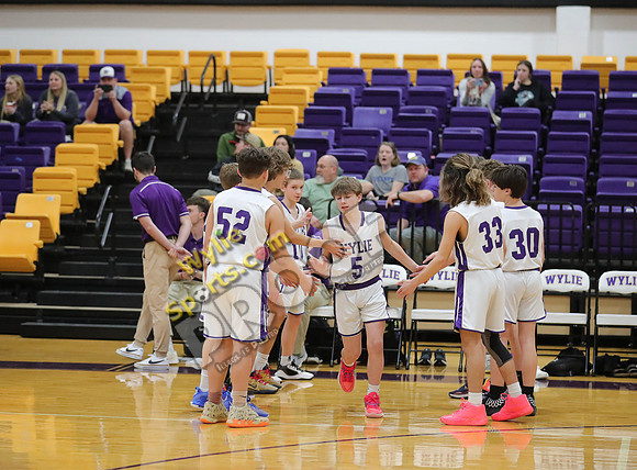 01-29-24 Wylie East vs Wylie West 7th Grade B Boys Basketball RK-19