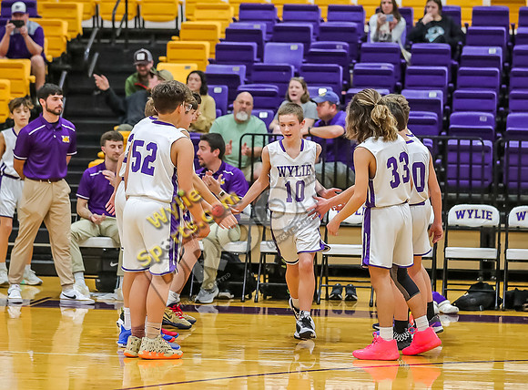 01-29-24 Wylie East vs Wylie West 7th Grade B Boys Basketball RK-20