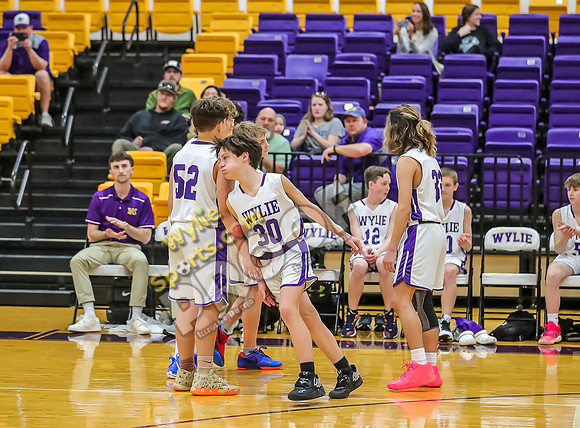 01-29-24 Wylie East vs Wylie West 7th Grade B Boys Basketball RK-25
