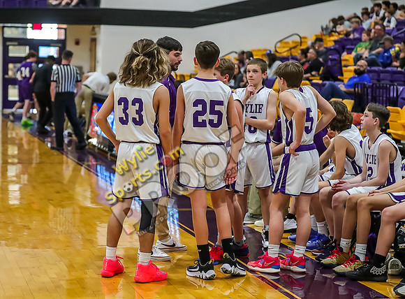 01-29-24 Wylie East vs Wylie West 7th Grade B Boys Basketball RK-40