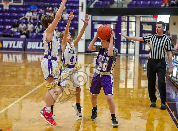 01-29-24 Wylie East vs Wylie West 7th Grade B Boys Basketball RK-52